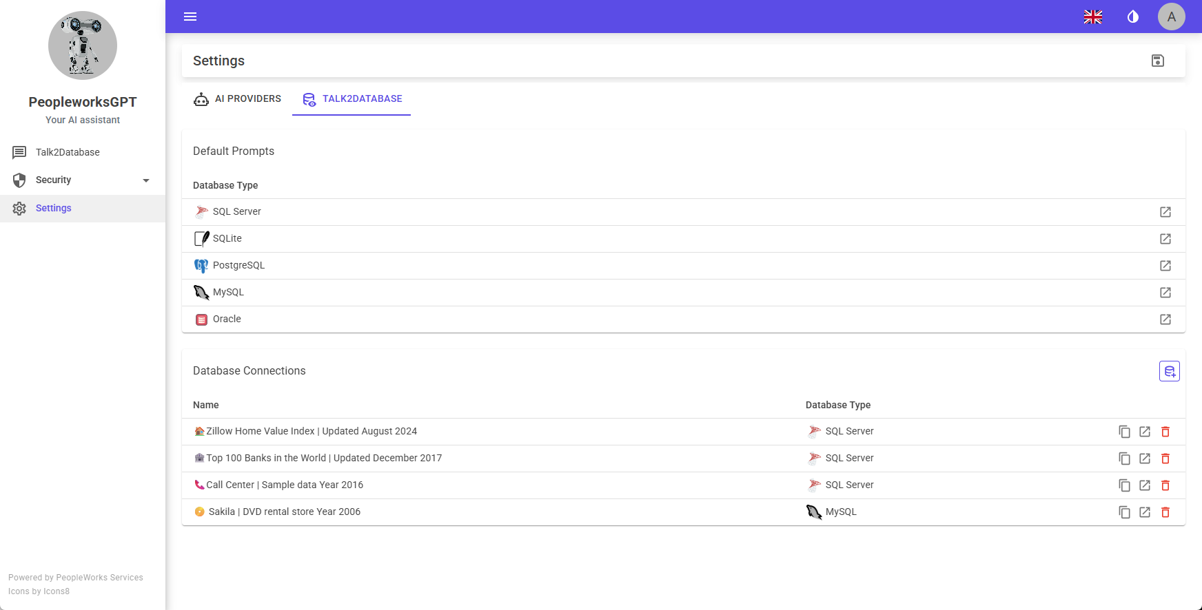 HR Agent Interface